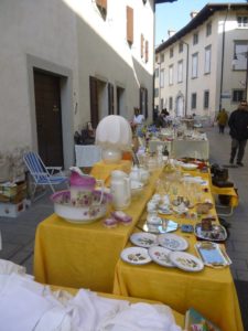 Mercatino dell'antiquariato a Venzone